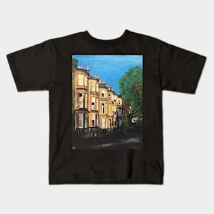 Edinburgh, Belgrave Place Kids T-Shirt